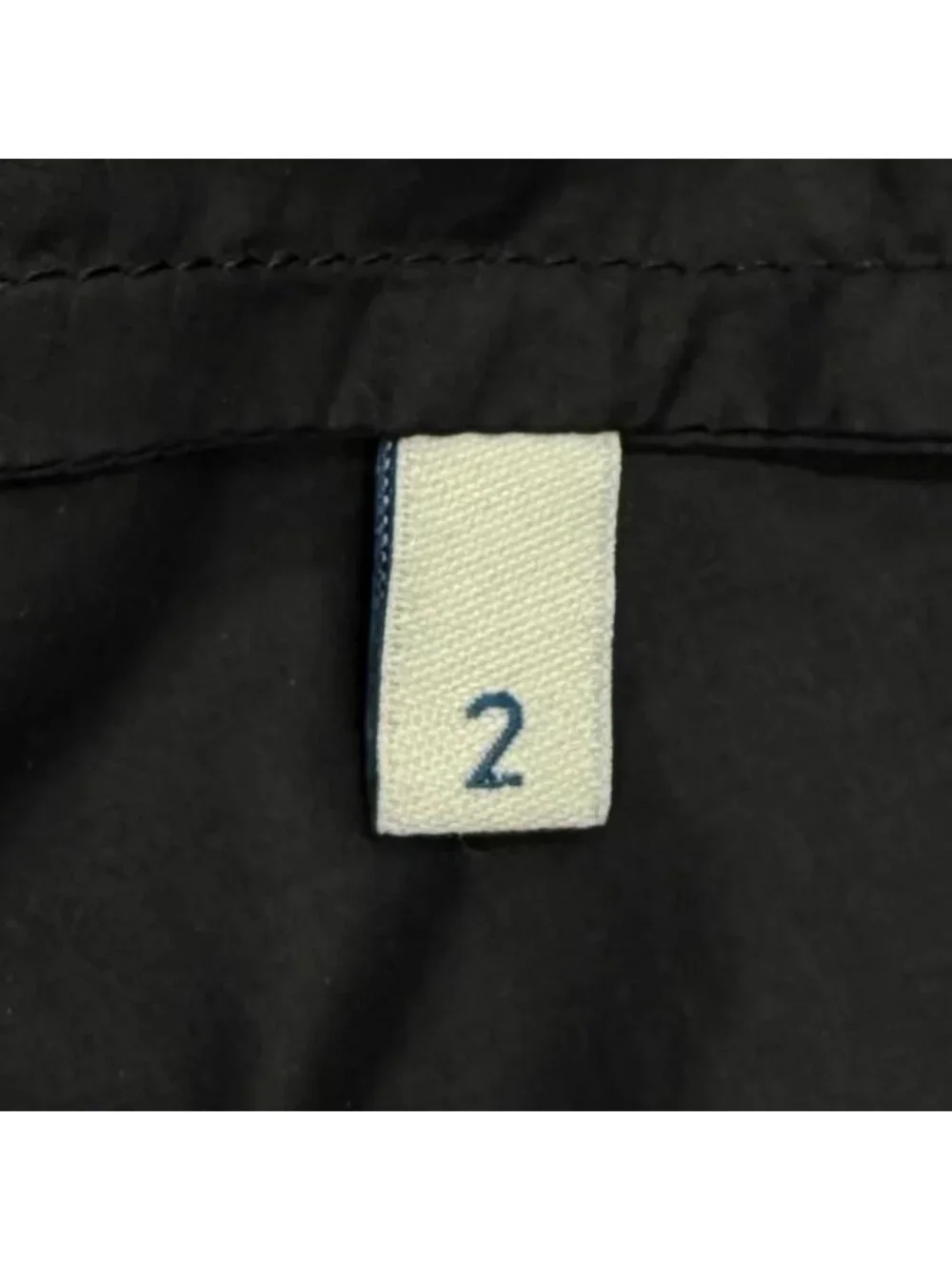 Moncler Fegeo Logo Patch Hooded Zip UP Windbreaker Nylon Jacket Black